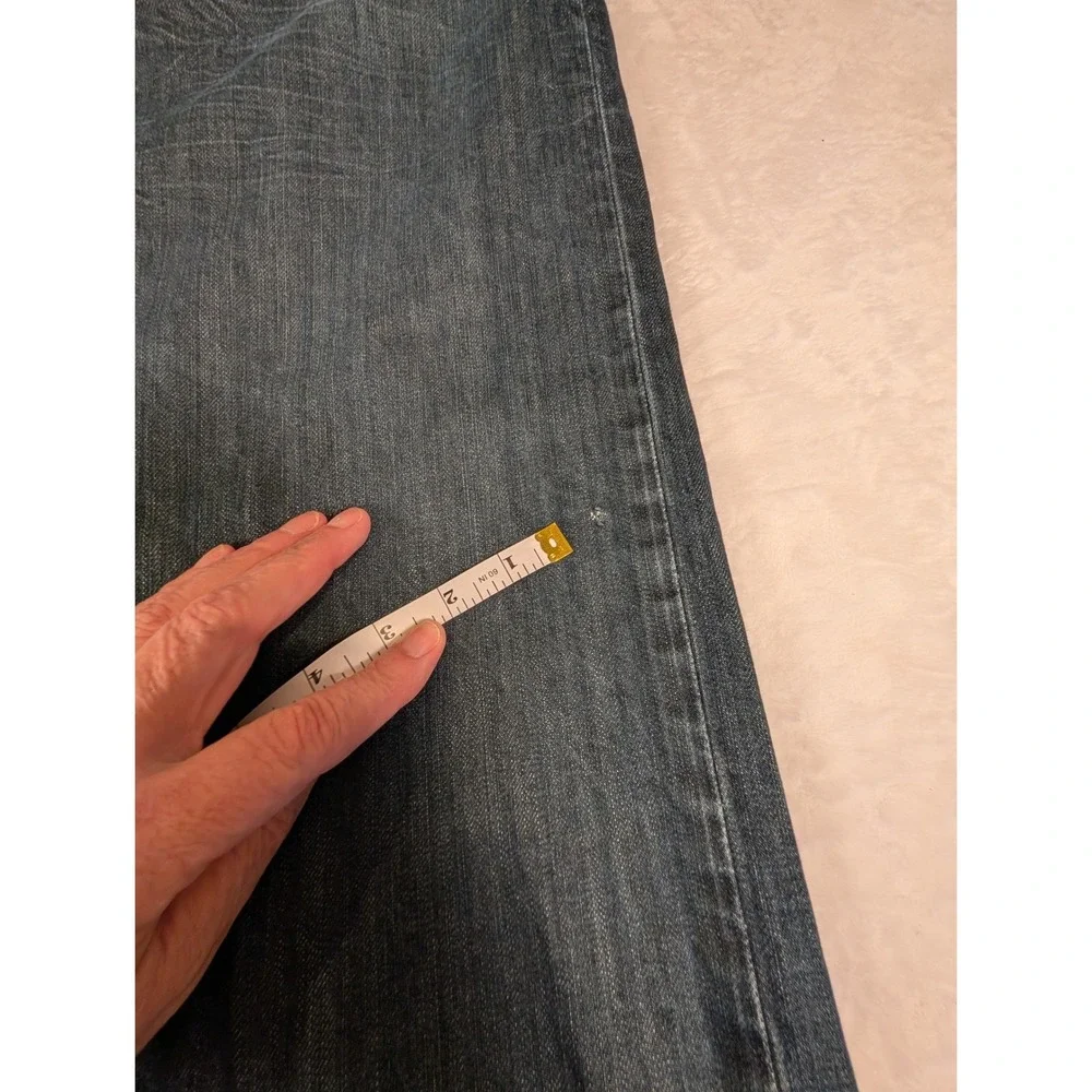 Levis 501 Original Fit Mens Dark Wash Indigo Button Fly Jeans 40x31 501-0444⬇️